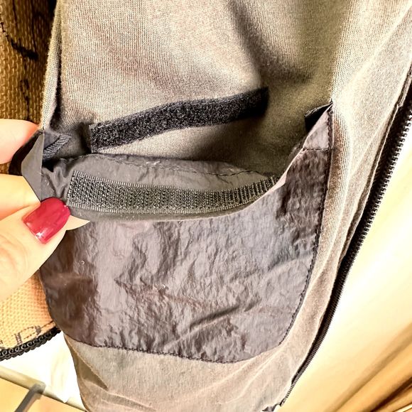 Cole Haan Men's Hooded Jacket SZ M Black Lined Windbreaker Soft Hooded Full Zip - Picture 16 of 16